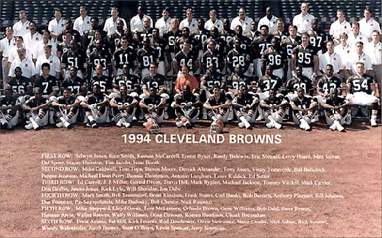 94 browns team photo